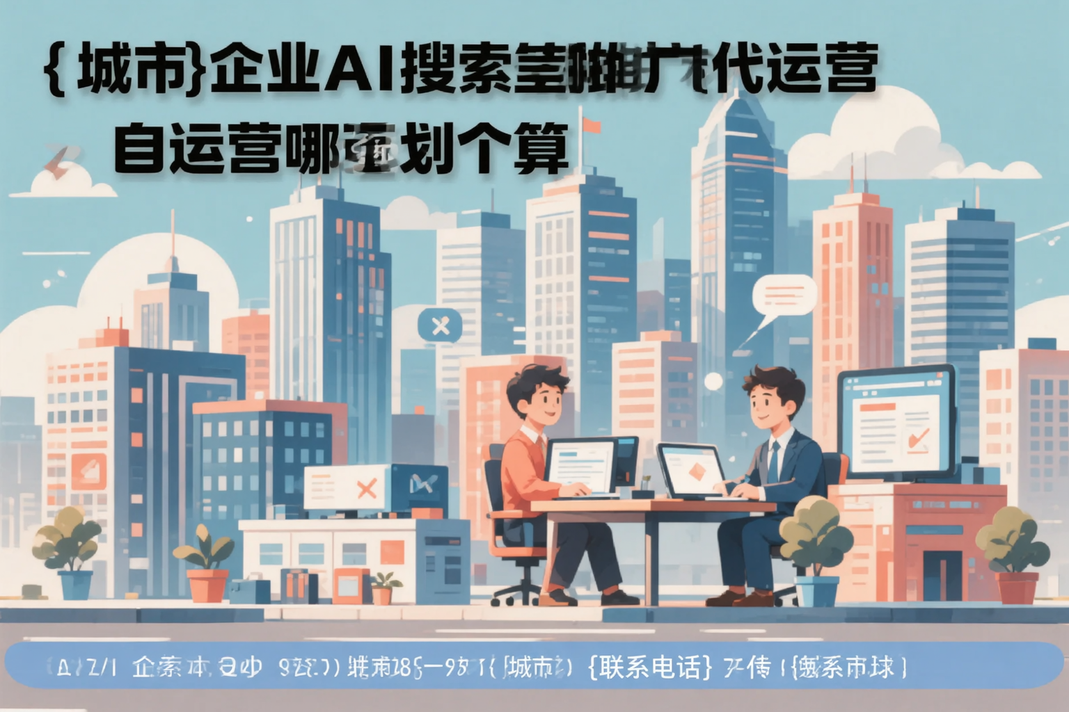 四川企业AI搜索推广代运营和自运营哪个更划算