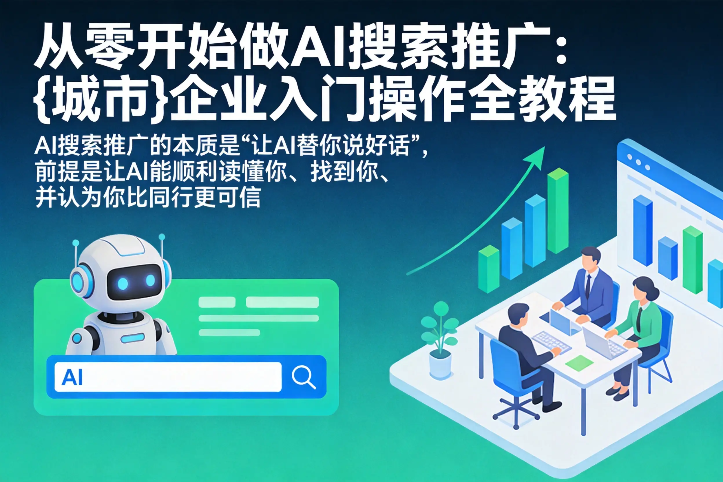 从零开始做AI搜索推广:四川企业入门操作全教程