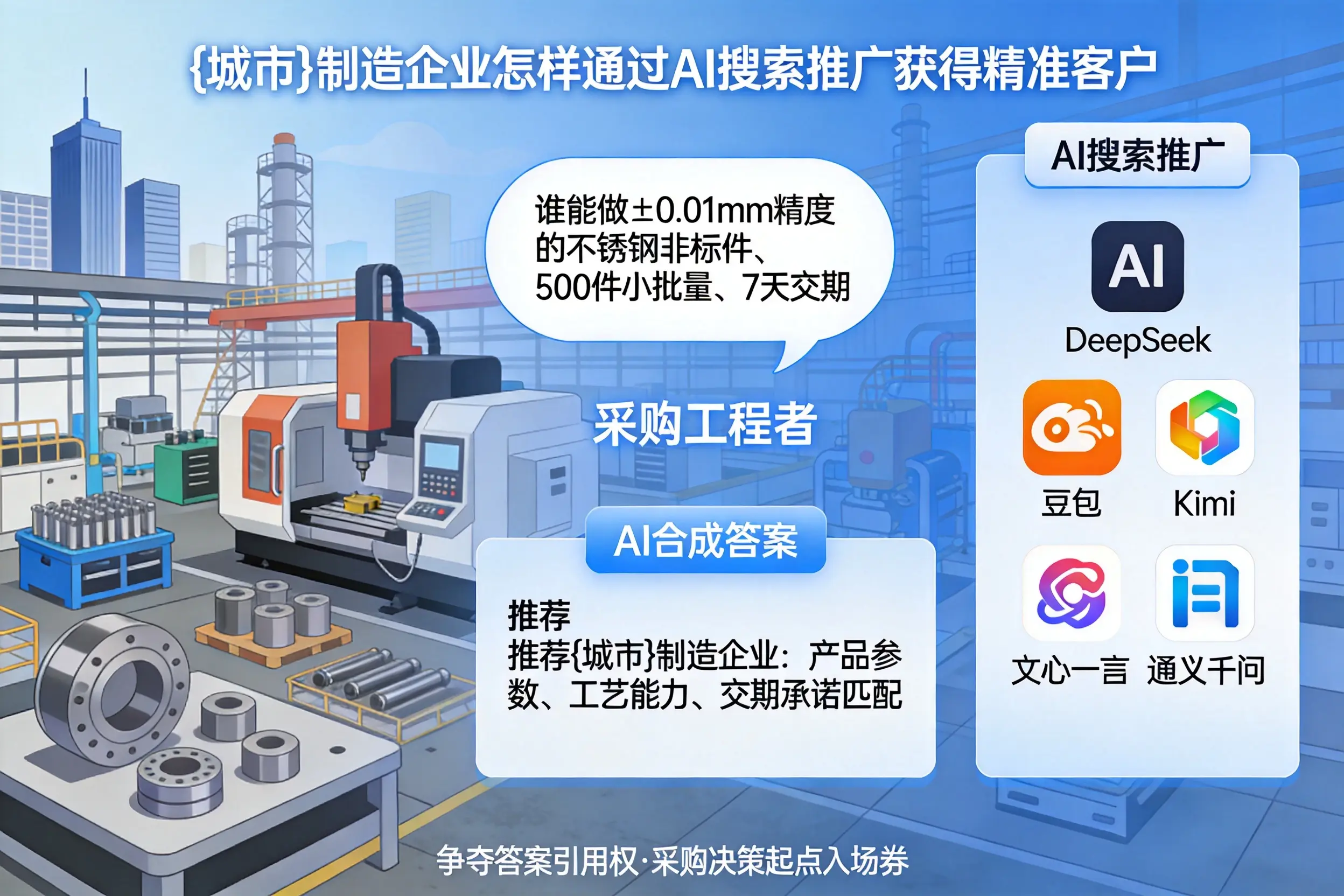 四川制造企业怎样通过AI搜索推广获得精准客户