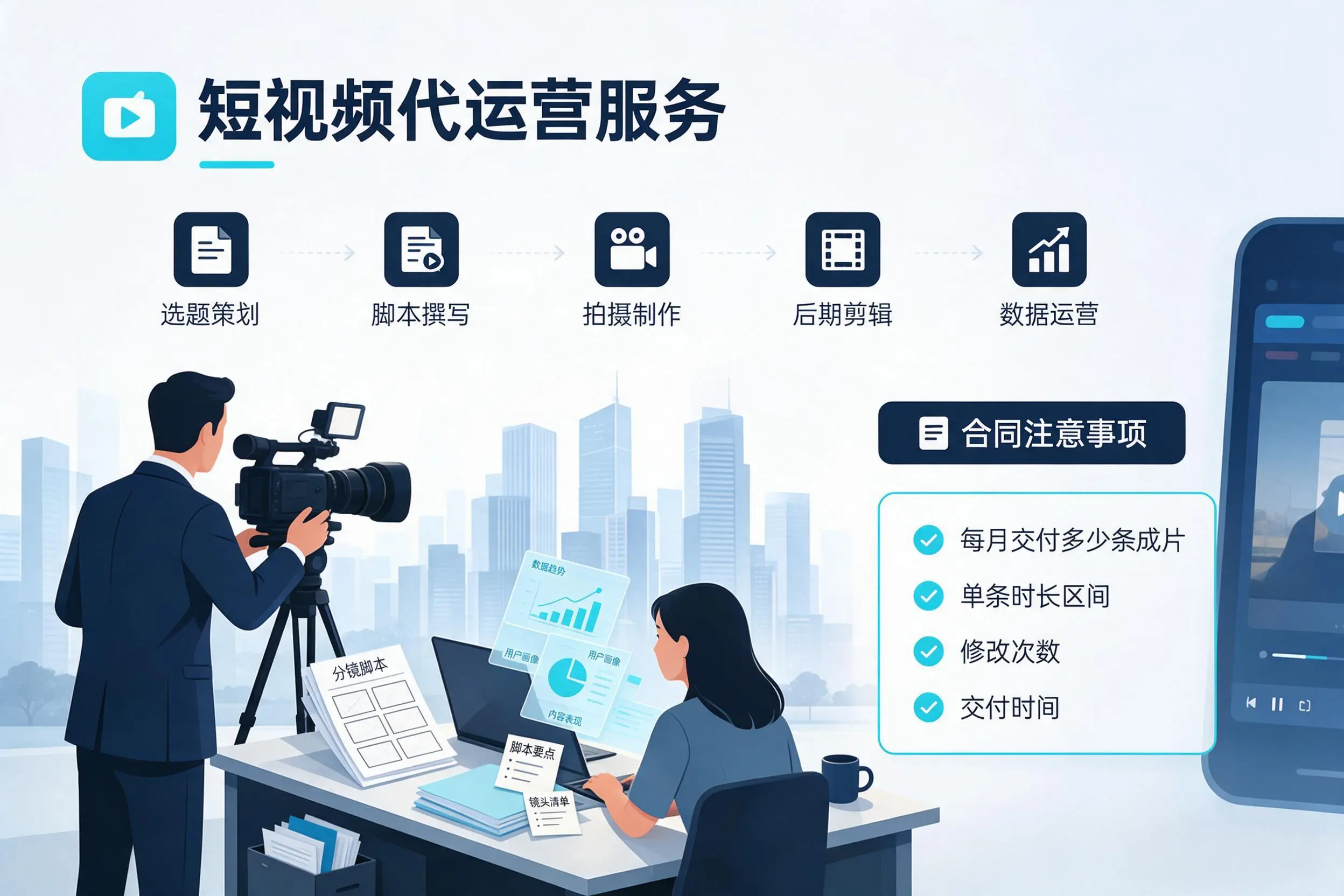 短视频代运营包含哪些服务？四川企业常见问题科普